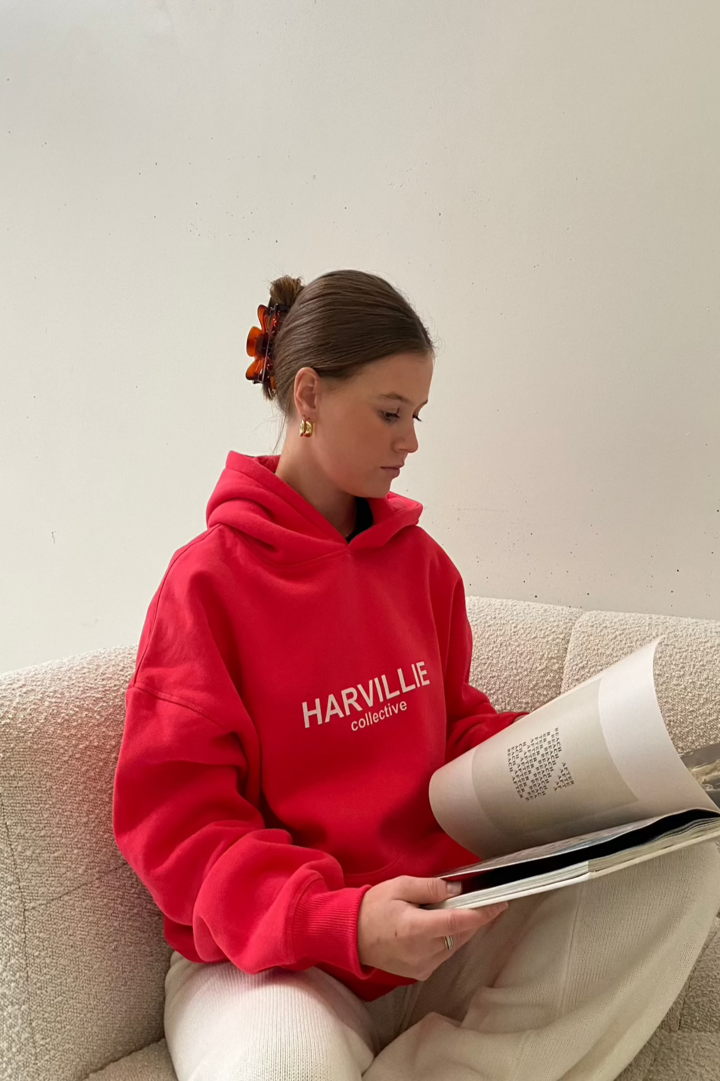 Scarlette Red Hoodie